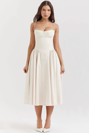 Vestido Midi Bustier Anne