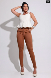 Calça Modeladora Mega Bumbum Marrom